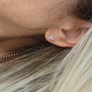 DAINTY QUARTZ WIRE WRAPPED EARRINGS